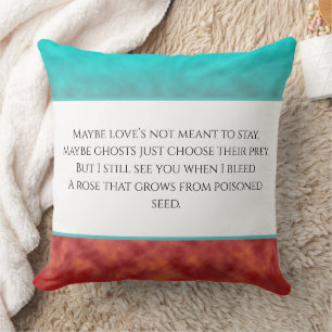 Crimson Mirage Cushion