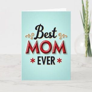 Crimson Mum Ever Graphic Card