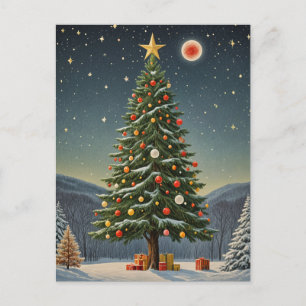 Crimson Noel Postcard