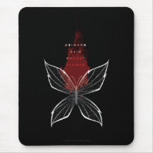 Crimson Rain Sought Flower Wraith Butterfly