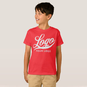 Crimson Red Company Logo Swag Business Kids Boys T T-Shirt