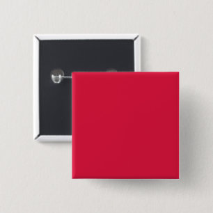 Crimson Red Custom Button Badge