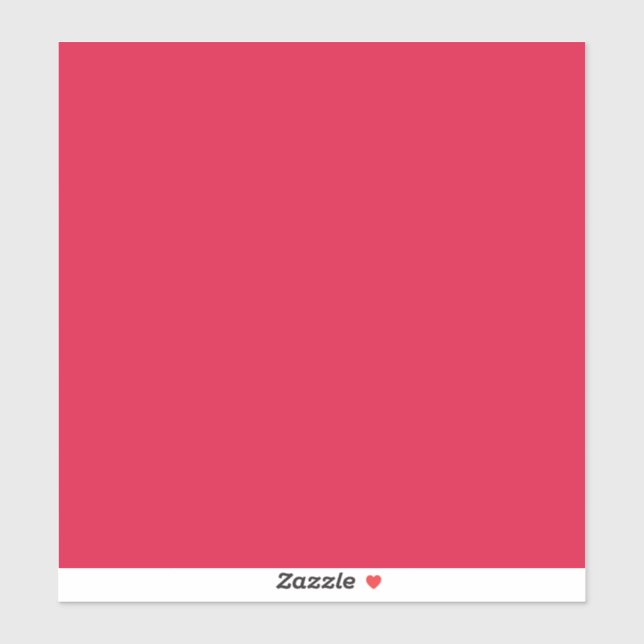 Crimson Red Custom Vinyl Sticker (Sheet)