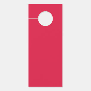 Crimson Red & Gold Door Hanger – Customisable