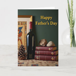 Crimson Seal Fathers Day Card