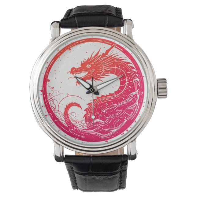 Crimson Serpent Emblem Watch (Front)