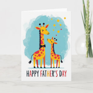 Crimson Spot Fathers Day Card