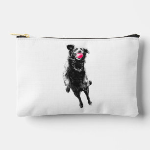 Crimson sprint chic accessory pouch