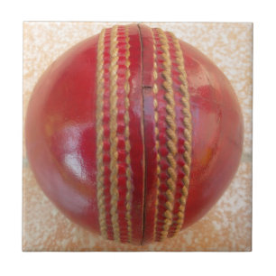 Crimson Stitch Focus: Close-Up of Cricket's Heart Tile