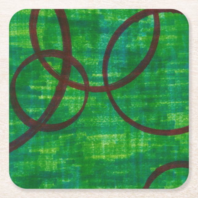 Crimson Trace II Square Paper Coaster (Front)