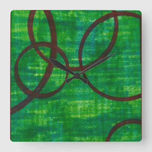 Crimson Trace II Square Wall Clock