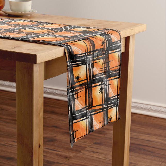 Crimson Trap Long Table Runner (In Situ)