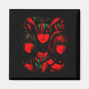 Crimson Trinity Magnet