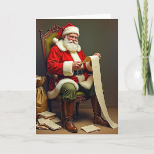 Crimson Velvet Christmas Card