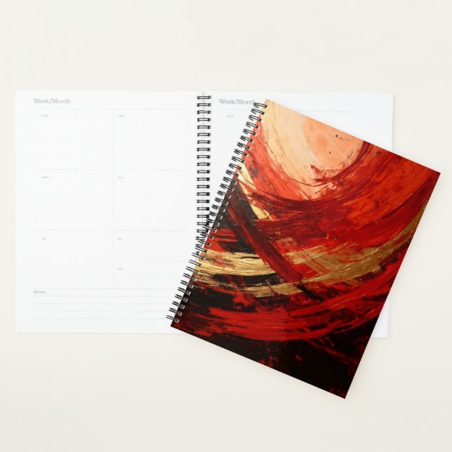 Crimson Vortex Planner (Display)