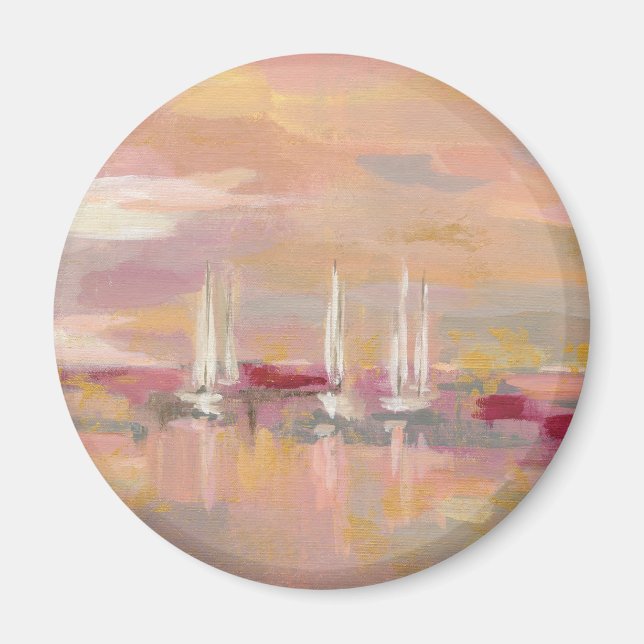 Crimson Waves Magnet (Front)