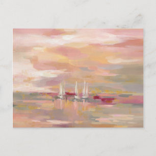 Crimson Waves Postcard