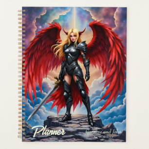 Crimson Wing – Fallen Angel Warrior. Planner