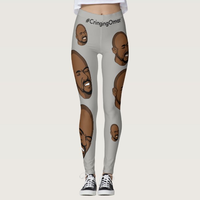 Cringing Omar Leggings (Front)