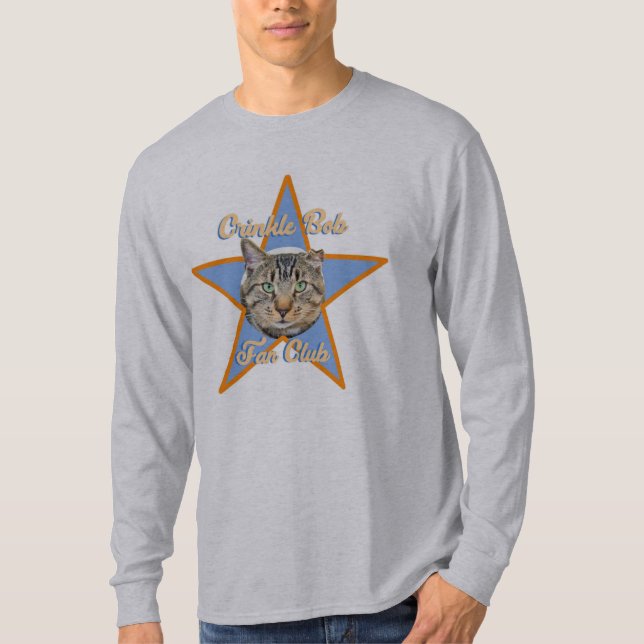 Crinkle Bob long sleeve t-shirt  (Front)