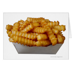 Crinkle-cut french fries