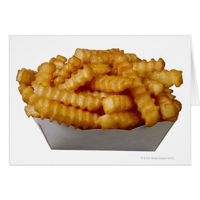 Crinkle-cut french fries (Front Horizontal)