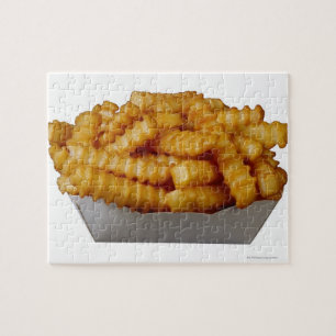 Crinkle-cut french fries jigsaw puzzle
