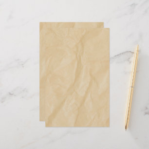 Crinkle Paper Background Stationery