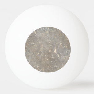 crinkled clear cellophane graphic ping pong ball