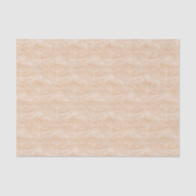 Crinkled Look in Pale Pink Peach Tissue Paper (Front)