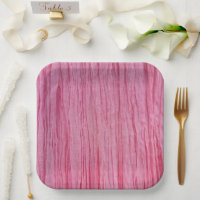 Crinkled Pink Crepe Fabric
