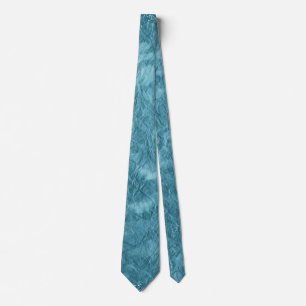 crinkled turquoise texture with glitter tie