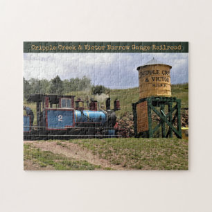 Cripple Creek & Victor Narrow Gauge Train Puzzle