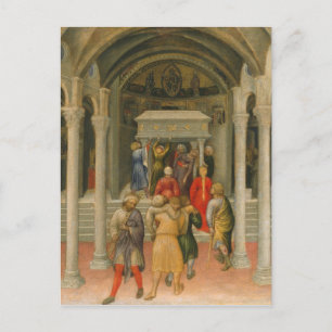 Crippled and Sick Cured at Tomb of St. Nicholas Postcard