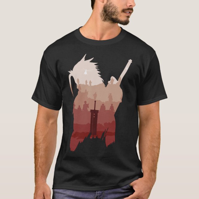 Crisis Core Ending, Zack Fair Hero Classic T-Shirt (Front)