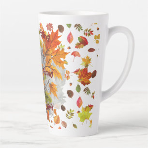 Crisp Air & Cosy Sips: Fall Mugs with Vibrant Leaf