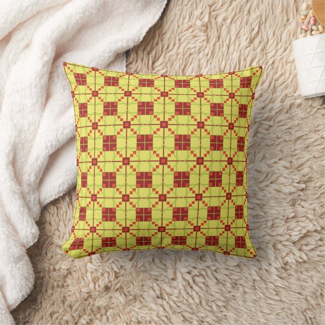 Crisp Complementary Colours Cushion (Blanket)