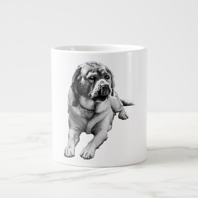 Crisp Day Comfort Large Coffee Mug (Front)