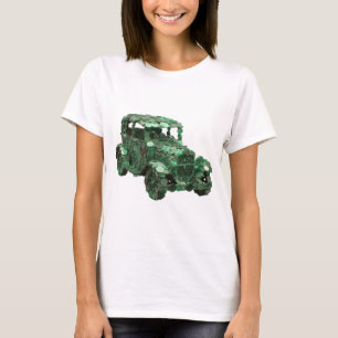 Crisp Green ABSTRACT ART Abstract Design T-Shirt