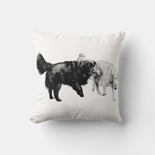 Crisp Night Playmates Cushion (Front)