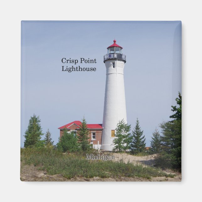 Crisp Point Lighthouse magnet (Front)