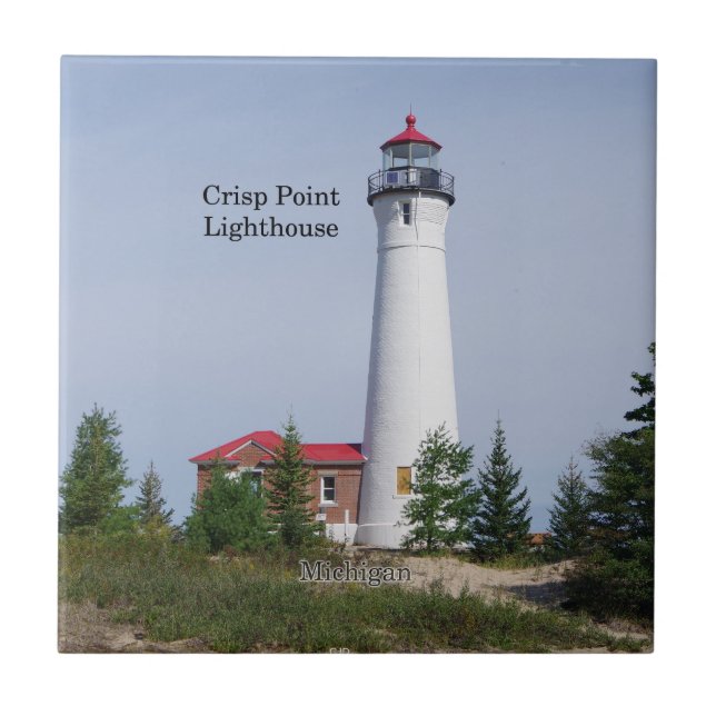 Crisp Point Lighthouse tile (Front)