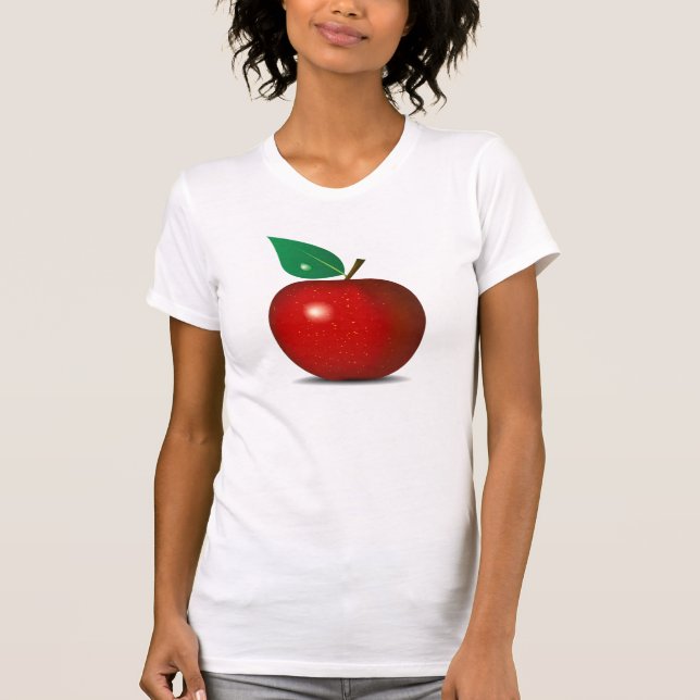 Crisp Red Apple T-Shirt (Front)