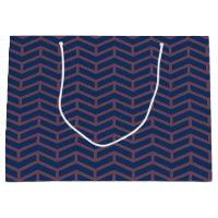 Crisp Sharp Opposing Arrows Chevron Blue Pink