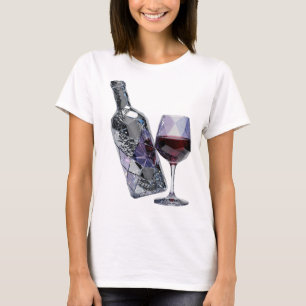 Crisp Silver ABSTRACT ART Art Print T-Shirt
