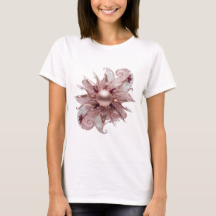 Crisp Silver GLOWING SUN Custom Design T-Shirt