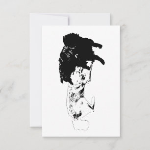Crisp Thanks, Animated Duo Thank You Card