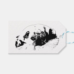Crisp Thanks, Pug Delight Gift Tags
