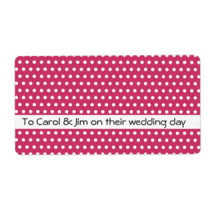 Crisp White Polkadot Pattern