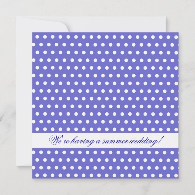 Crisp White Polkadot Pattern (Front)